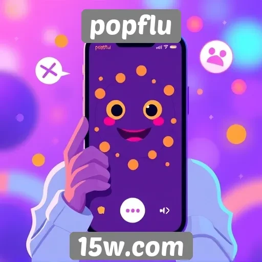 experiência de socialização aprimorada no popflu